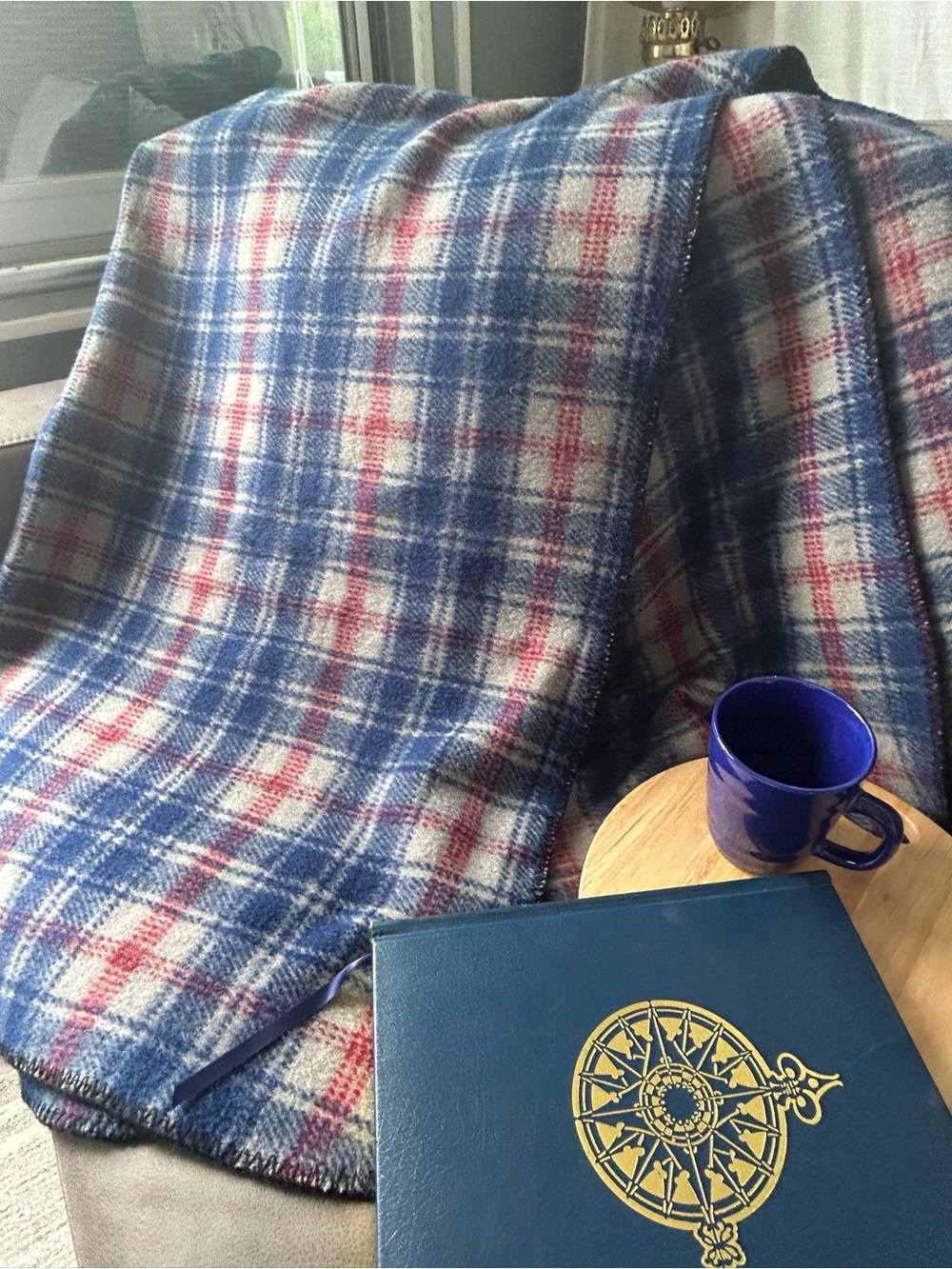 Cozy Americana Throw Blanket
